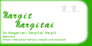 margit margitai business card